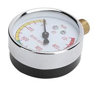 QUKFGCLGM G1/4 Male Thread Milker Vacuum Regulator and Gauge -0.1-0Mpa Milking Machine Accessory for Pressure Vacuum Gauges Testing