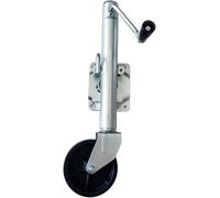 QUKFGCLGM Jack with Wheels Swivel Trailer Jack,Heavy- Duty Boat Trailer Jack 1200 Lbs Capacity, 6' Wheel, Swivel Tongue Steel