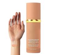 Qukoielly Color Changing Foundation,30ml SPF 50 Waterproof Color Changing Concealer | Long-Lasting Makeup for Sensitive Oily Dry All Type Women Men Daily Travel Outdoor Sport Work Home