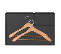 Qukoielly Dryer Top Protector Mat | with Lint Capture Hole Washer Dryer Top Protector | 26x18in Non-Slip Silicone Laundry Guards for Ironing Counter Work Area Room Sink Laundry