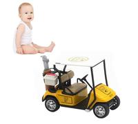 Qukoielly Golf Cart Model Toy - Mini Golf Cart Diecast Metal Toy - 1:36 Scale Pullback Vehicle Model For Kids Boy Girl Gift Toddles 4 Colors Age 3 +