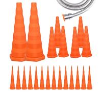 Qukoielly Hydraulic Line Plugs | Silicone Easy Install Replaceable Parts,Hydraulic Oil Service Plugs,for Engineering Machinery Automotive Repair Irrigation Industrial Workshop