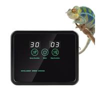 Qukoielly Reptile Humidifier, Smart Misting Humidifiers System, Automatic Terrariums Mister with Timer, 360° Adjustable Misting Nozzles Humidifiers, for Chameleons, Snakes, Frogs, Lizards, Turtles