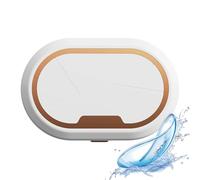 Qukoielly Ultrasonic Contact Lens Cleaner,Ultrasonic Type-C Rechargeable Portable Cleaner | Automatic Lens Cleaning Machine - for Men Women Home Travel Business Daily Monthly Yearly Night Care