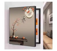 Qulamrdk Breaker Box Cover Decorative Hide Meter Electric Meter Box Decorative Painting Wall Mounted Electrical Panel Cover Fuse Box Cover Decorative Boxes(C,15.7inx23.6in/40 x60 cm)