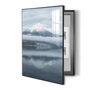 Qulamrdk Breaker Box Cover Decorative Wall Mounted Electrical Panel Cover Hide Fuse Box Painterly Design Modern Meter Box Decorative Painting Removable(E,19.6inx23.6in/50 x 60 cm)