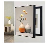Qulamrdk Electrical Panel Cover for Indoor Outdoor Breaker Hiding Panels, Hidden Circuit Breaker Panel Decorative Painting, Modern Meter Box Decorative Painting(A,23.6inx27.5in/60 x70 cm)