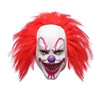 Quligeta Scary Evil Killer Joker Clown Latex Mask Halloween Horror Cosplay Costume Prop For Adults