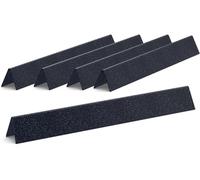 QuliMetal 7540 24.5 Inch Flavor Bars for Weber Genesis 300, E310 E320 S310 S320 EP/CEP 310 & 320 (with Side Control Panels), Porcelain Enameled Steel Heat Plates for Weber 3 Burner Grill Parts 7539