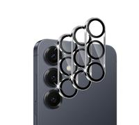 QULLOO Camera Protection for Samsung Galaxy S26 for Tempered Glass, Pack of 3 Camera Protective Film 9H Hardness Protective Glass HD Clear Lens Glass Film Anti-Scratch Camera Protection