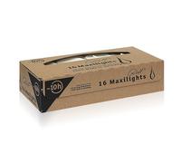 Qult Maxilights Tea Lights Pack of 16 White