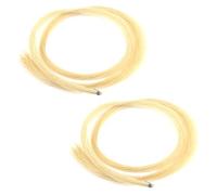 Quluxe 30 Inch Professional Bow Hair for Violin, Viola, Cello Made of Genuine Mongolian Horse Hair (2 Hanks)