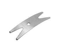 Quluxe Multifuncation Pocketable Guitar Spanner Wrench Luthier Tool Stainless Steel Guitar Tool for Guitar Toggle Switch Knob Tuner Repair Bushings
