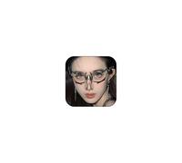 QUMAOJEW Punk Face Chain for Women Cyberpunk Face Chain Mask Halloween Mask Jewelry Party Prom Accessories(Silver A)