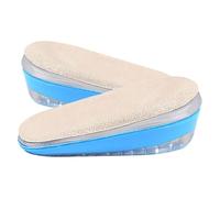 QUMIIRITY 1 Pair Height Increase Shoe Insoles for Men and Women, Adjustable 3-Layer Heel Lift Soft Gel Material and Self-Adhesive Design, for Shoes During Traveling and Sports