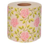 QUMIIRITY 1 Roll Bamboo Pulp Toilet Paper Bathroom Tissue Delicate Patterned Creative Not Easy to Get Deformed Holiday Essential Bathroom Holiday Cheer