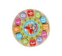 QUMIIRITY 1 Set Digital Clock for Educational Plaything for Cognitive Development Color and Shape Recognition for Ages Material Fun Learning Experience