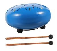 QUMIIRITY 1 Set Ethereal Tongue Drum for Beginners Practical Percussion Instrument for Music Education Meditation Relaxation Durable Crisp Sound for Adults