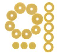 QUMIIRITY 1 Set Felt Flute Hole Gaskets Non Slip Cushions for Flute Repair Durable Sound Hole Cushions Essential Musical Instrument Supplies