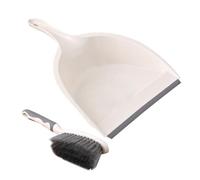 QUMIIRITY 1 Set Mini Dustpan and Broom Set Portable Household Cleaning Tool for Desktop Easy to Use Dustpan Brush Kit Modern Design with Reliable TPR Material for Laptops and Keyboards