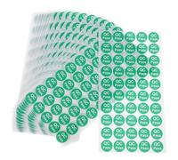 QUMIIRITY 1000pcs Warehouse Qc Stickers Warehouse Tested Labels 1.5 Inch Round Adhesive Paper Passed Sticker for Quality Checking Easy Identification Product Quality Inspections Products