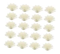 QUMIIRITY 100Pcs Aromatherapy Chrysanthemum Flowers Pe Scent Diffuser Accessories for Essential Oil Diffusers Room Decoration Quick Aroma Release Refreshing Air Quality