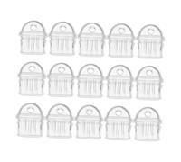 QUMIIRITY 100pcs Transparent USB C Dust Plug Covers Anti-dust Port Protectors with Water-resistant Barrier Secure Fit Type-c Charging Port Caps for Phones Laptops Tablets