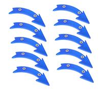 QUMIIRITY 10pcs Arrow Bike Wheel Reflectors for Night Riding Bright Reflective Cycling Safety Warning Accessories Front and Rear Bicycle Lights for Enhanced Visibility