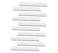QUMIIRITY 10pcs Guitar Bone Nut Replacement Parts for Electric Bass Guitars Designed for Optimal String Action and Intonation for Musicians Seeking Enhanced Performance