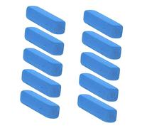 QUMIIRITY 10pcs Guitar Cleaners String Care Erasers Rust Removal Rod Guitar Fretboard Polishing Eraser Dust Removal