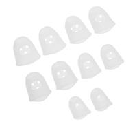 QUMIIRITY 10pcs Kalimba Finger Protectors Silicone Thumb Case Finger Sleeve Covers for Kalimba Instrument Use during Playing