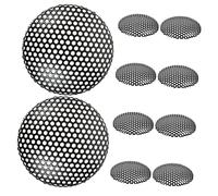 QUMIIRITY 10pcs Mic Grille Replacement Compact Mesh for Dynamic Microphones Grille Cover for Worn Out Microphone Accessories for Recording and Concerts