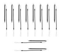 QUMIIRITY 10pcs Resistive Touch Screen Stylus Pens with Hard-tip, Anti-lost Spring Rope, Universal Compatibility for Smartphones and Resistive Touch Screen Devices, for Teaching and Home Use
