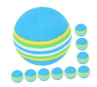 QUMIIRITY 10pcs Soft EVA Golf Balls for Cats Colorful Interactive Bulk Cat Non Deforming Practice Balls for Indoor Play and Extended Fun Sessions