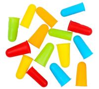 QUMIIRITY 15 Pcs Finger Protectors Finger Guards Silicone Reusable Good Elasticity for Needlework Making Scrapbooks Heat Protection