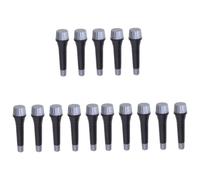 QUMIIRITY 15pcs Boys and Girls Microphone Toys Educational Simulation Microphone for Pretend Play Safe Lightweight Design for Birthday Parties and Cultivating Communication Skills