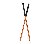 QUMIIRITY 1pair Aluminium Alloy Drum Sticks for Drummer Exercises Anti-rust Drumstick for Practice Drum Pads Durable Golden Design