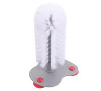 QUMIIRITY 1pcs Turtle Brush Strong Suction Reusable Brush Abs Material White Suction Cup Effective Cleaning Versatile Use for Turtle Shell and Small Cups