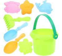 QUMIIRITY 1Set Beach Sand of Outdoor Fun with Buckets Spades for Boys and Creative Sand Molds for Imaginative Play at Beach Park Seaside