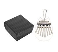 QUMIIRITY 1set Key Transparent Kalimba Finger Piano Instrument Sound for Boys and Girls and Music Ergonomic Design for