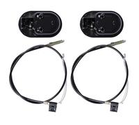 QUMIIRITY 2 Sets Steel Sofa Handle Replacement Recliner Mechanism Cable Plastic Steel Construction Comfortable Grip Strong Reinforced Design for Home Furniture Repair