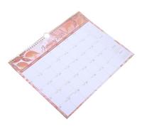 QUMIIRITY 2025 Wall Calendar Monthly Planner Sand Timer Design English Office Hanging Calendar from January to December for Wall and Desk Use