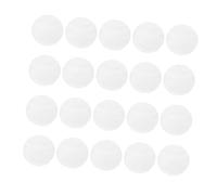 QUMIIRITY 20pcs Clear Round Button Badge Covers Protector Badge Protector for Fragile Scratch-resistant Souvenir Display