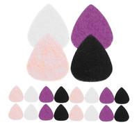 QUMIIRITY 20pcs Soft Guitar Picks of Wool Felt Plectrums for Acoustic Guitars Ukulele Picks Banjo Mandolin Jazz Plectrums