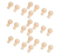QUMIIRITY 24pcs Miniature Drawer Handles Dollhouse Furniture Knobs Easy to Install Mini Furniture Accessories for Tiny Houses and DIY Crafts