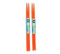 QUMIIRITY 2pairs Maple Drumsticks and -resistant Percussion Instrument Sticks for Drumming Comfortable Grip for Musicians