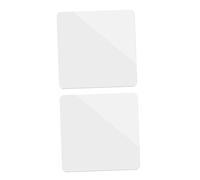 QUMIIRITY 2pcs Acrylic Reflection Board Mirror Photography Backgrounds for Jewelry Cosmetics and Food Double-sided Props for Stunning Flat Lay Photos