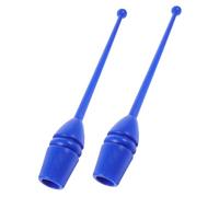 QUMIIRITY 2pcs Artistic Gymnastic Stick Set for Adults Resin Gymnastics Pole for Calisthenics Training and Dance Performance Suitable for Fitness Enthusiasts