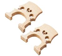 QUMIIRITY 2pcs Cello Bridge Maple Wood Professional Accessories for Violin and Cello