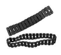 QUMIIRITY 2pcs DIY Tank Track Replacement Parts for Rc Robot Tank Model Easy to Install Plastic Tracks for DIY Making and Hands Building Sturdy Grip Various Surfaces Creative Construction